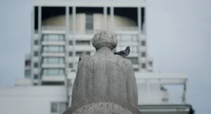 Bajo las estatuas viven insectos